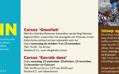 Flyer najaar 2022 digitaal beschikbaar!