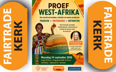 Proef West-Afrika Fairtradeavond op 14 september