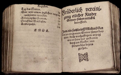 500 jaar Doperdom, toen en nu – DG kerk Hoofddorp