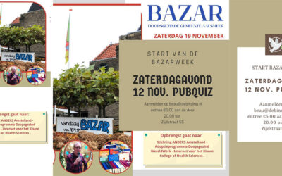 Bazarweek begint op 12 november met pubquiz