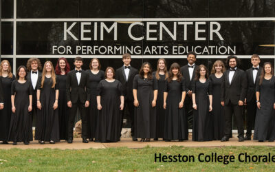Concert van Hesston College Chorale op 16 mei