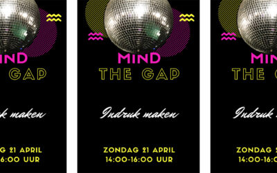 Jongerenactiviteit op 21 april: Mind the Gap